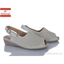 Туфлі жіночі стильні Літо 163-3 (8 пар р.37-42) "Saimaoji" недорого оптом від прямого постачальника