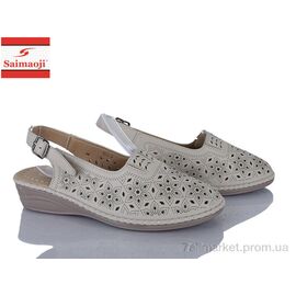 Туфлі жіночі стильні Літо 165-3 (8 пар р.37-42) "Saimaoji" недорого оптом від прямого постачальника