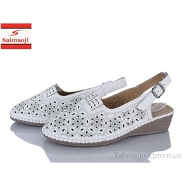 Туфлі жіночі стильні Літо 165-2 (8 пар р.37-42) "Saimaoji" недорого оптом від прямого постачальника