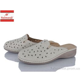 Шльопанці жіночі полегшені Літо 122-5 (8 пар р.37-42) "Saimaoji" недорого оптом від прямого постачальника