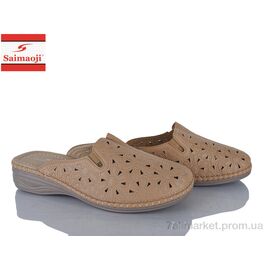 Шльопанці жіночі полегшені Літо 122-15 (8 пар р.37-42) "Saimaoji" недорого оптом від прямого постачальника