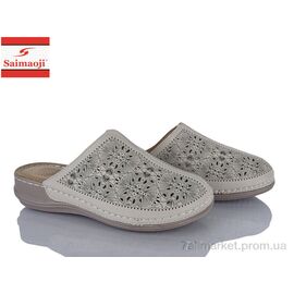 Шльопанці жіночі полегшені Літо 166-3 (8 пар р.37-42) "Saimaoji" недорого оптом від прямого постачальника