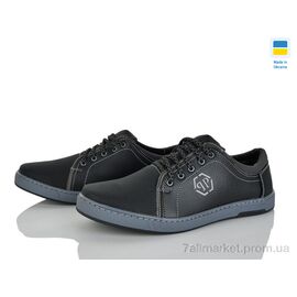 Фотография Кроссовки мужские модные Весна/осень 75 чорний пс (8 пар р.40-45) "Paolla" недорого оптом от прямого поставщика