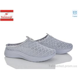 Фотография Шлепки женские облегченные Лето H115-2 (8 пар р.37-42) "Saimaoji" недорого оптом от прямого поставщика