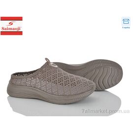 Фотография Шлепки женские облегченные Лето H115-7 (8 пар р.37-42) "Saimaoji" недорого оптом от прямого поставщика