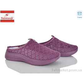 Фотография Шлепки женские облегченные Лето H115-16 (8 пар р.37-42) "Saimaoji" недорого оптом от прямого поставщика