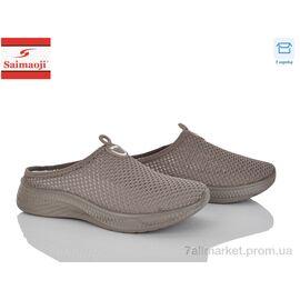 Фотография Шлепки женские облегченные Лето H116-7 (8 пар р.37-42) "Saimaoji" недорого оптом от прямого поставщика