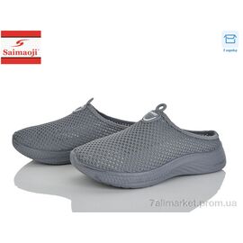 Фотография Шлепки женские облегченные Лето H116-11 (8 пар р.37-42) "Saimaoji" недорого оптом от прямого поставщика