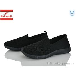 Фотография Слипоны женские тканевые Лето H113-1 (8 пар р.37-42) "Saimaoji" недорого оптом от прямого поставщика