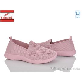 Фотография Слипоны женские тканевые Лето H113-3 (8 пар р.37-42) "Saimaoji" недорого оптом от прямого поставщика