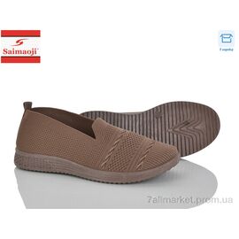 Фотография Слипоны женские тканевые Лето H117-7 (8 пар р.37-42) "Saimaoji" недорого оптом от прямого поставщика