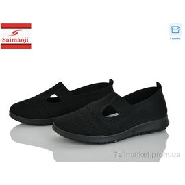 Фотография Слипоны женские тканевые Лето H101-1 (8 пар р.37-42) "Saimaoji" недорого оптом от прямого поставщика