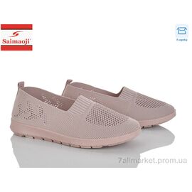 Фотография Слипоны женские тканевые Лето H106-8 (8 пар р.37-42) "Saimaoji" недорого оптом от прямого поставщика