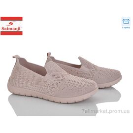 Фотография Слипоны женские тканевые Лето H110-8 (8 пар р.37-42) "Saimaoji" недорого оптом от прямого поставщика
