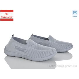 Фотография Слипоны женские тканевые Лето H111-2 (8 пар р.37-42) "Saimaoji" недорого оптом от прямого поставщика