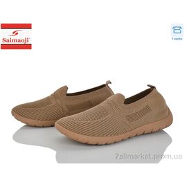 Фотография Слипоны женские тканевые Лето H111-6 (8 пар р.37-42) "Saimaoji" недорого оптом от прямого поставщика