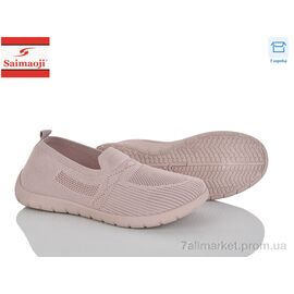 Фотография Слипоны женские тканевые Лето H111-8 (8 пар р.37-42) "Saimaoji" недорого оптом от прямого поставщика