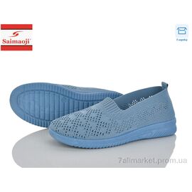 Фотография Слипоны женские тканевые Лето H102-5 (8 пар р.37-42) "Saimaoji" недорого оптом от прямого поставщика