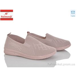 Фотография Слипоны женские тканевые Лето H105-8 (8 пар р.37-42) "Saimaoji" недорого оптом от прямого поставщика