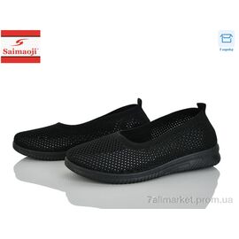 Фотография Слипоны женские тканевые Лето H103-1 (8 пар р.37-42) "Saimaoji" недорого оптом от прямого поставщика