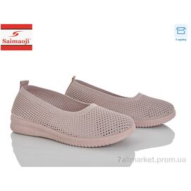 Фотография Слипоны женские тканевые Лето H103-8 (8 пар р.37-42) "Saimaoji" недорого оптом от прямого поставщика