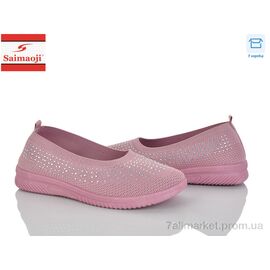 Фотография Слипоны женские тканевые Лето H107-3 (8 пар р.37-42) "Saimaoji" недорого оптом от прямого поставщика