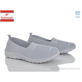 Фотография Слипоны женские тканевые Лето H118-2 (8 пар р.37-42) "Saimaoji" недорого оптом от прямого поставщика