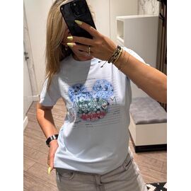 футболка жіноча LR1153 l.blue р.one size "Lora" недорого оптом від прямого постачальника