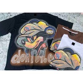 футболка жіноча LR1166 brown р.one size "Lora" недорого оптом від прямого постачальника