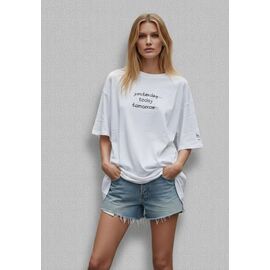футболка жіноча LR1175 white р.one size "Lora" недорого оптом від прямого постачальника