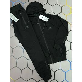 Костюм спортивний чоловічий 13556 black р.S-2XL "Alex Clothes" недорого оптом від прямого постачальника