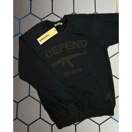 Фотография Свитер мужской 13557 black р.S-2XL "Alex Clothes" недорого оптом от прямого поставщика