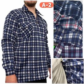 Фотография Рубашка мужская с длинным рукавом размер XL-5XL(4цв) "STELLA" недорого от прямого поставщика