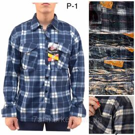 Фотография Рубашка мужская с длинным рукавом размер XL-5XL (микс цв)"STELLA" недорого от прямого поставщика