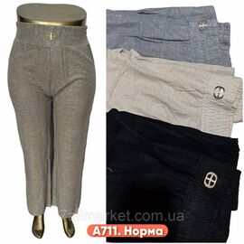 Фотография Спортивные штаны женские, р-ры M -3XL (микс цв)"STELLA" недорого от прямого поставщика