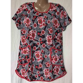 Туніка жіноча літня батал розміри 52-62 (кв.мікс) "STELLA" недорого від прямого постачальника