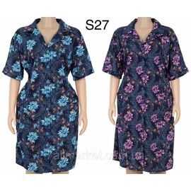 Халат жіночий домашній на блискавці розмір XL-5XL (мікс) "STELLA" недорого від прямого постачальника