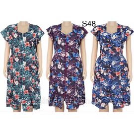 Халат жіночий домашній на блискавці розмір XL-5XL (мікс) "STELLA" недорого від прямого постачальника