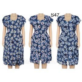 Халат жіночий домашній на блискавці/батал розмір XL-5XL (мікс)"STELLA" недорого від прямого постачальника