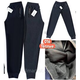 Спортивні штани чоловічі, на манжеті на флісі розміри XL-5XL (2хв) "STELLA" недорого від прямого постачальника