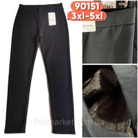 Брюки жіночі, молодіжні на хутрі р-ри 3XL-5XL"STELLA" купити недорого від прямого постачальника