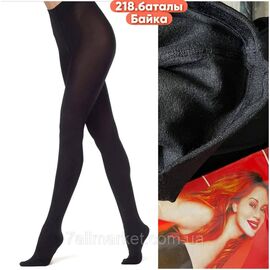 Фотография Колготы женские теплые байка/батал размер 52-60 "STELLA" недорого от прямого поставщика