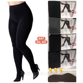 Фотография Колготы женские теплые на флисе размер 54-60 "STELLA" недорого от прямого поставщика