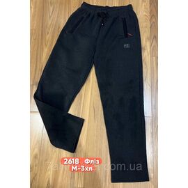 Спортивні штани чоловічі, прямі на флісі розміри M-3XL (3кв)"STELLA" недорого від прямого постачальника