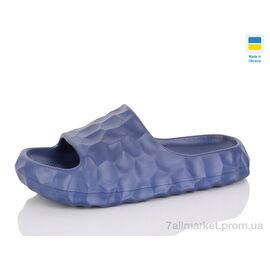 Фотография Шлепки женские облегченные Лето 142 синій (8 пар р.36-40) "Lot Shoes" недорого оптом от прямого поставщика