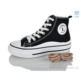 Кеди жіночі стильні Весна/осінь G611-1 (8 пар р.37-41) "Lilin" недорого оптом від прямого постачальника