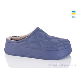 Фотография Галоши женские зима Сабо 111 волошка (6 пар р.36-41) "Inblue" недорого оптом от прямого поставщика