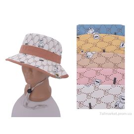 Фотография Панамка Лето 65825 mix (5 шт. р.сетка 54) "TUZZI" недорого оптом от прямого поставщика