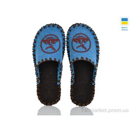 Фотография Тапки мужские домашние Весна/осень 318M бірюза (9 пар р.40-45) "Active" недорого оптом от прямого поставщика