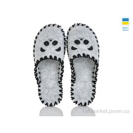 Тапки жіночі для будинку Весна/осінь 290W сірий (9 пар р.36-41) "Active" недорого оптом від прямого постачальника